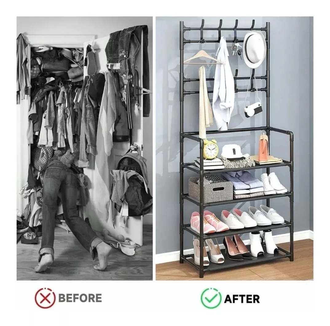 Miniatura 3 de ORGANIZADOR DE ROPA Y ZAPATOS Grande